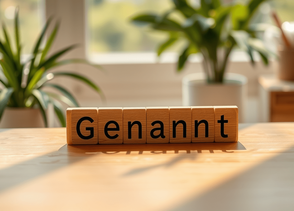 genannt – jmenovaný