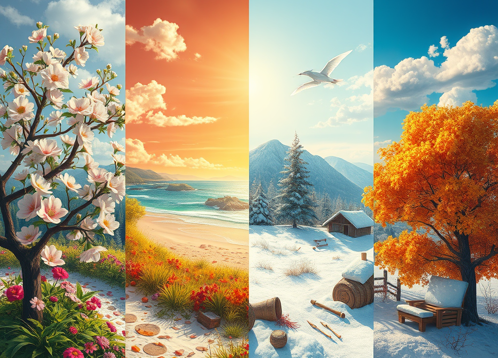 Jahreszeit, die – roční&nbsp;období