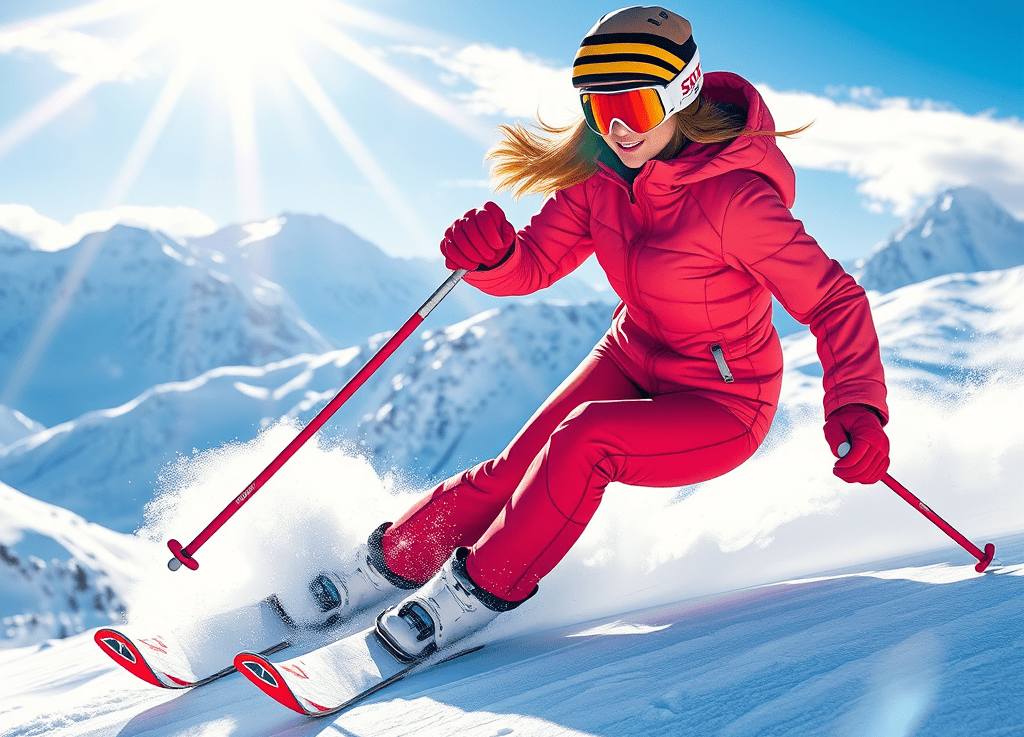 Skifahrer, der –&nbsp;lyžař