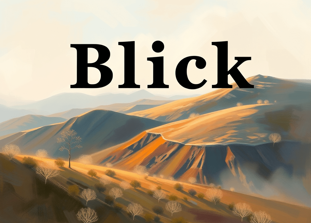Blick, der (Blicke) – pohled,&nbsp;náhled