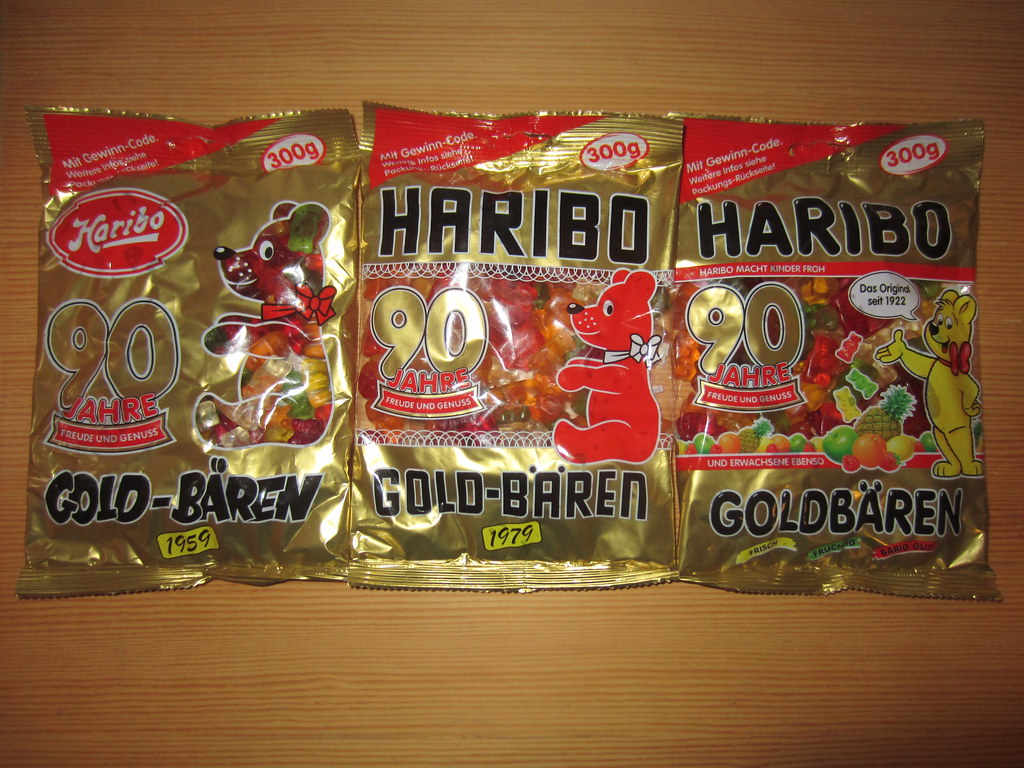 Haribo Gold Bären 90th Anniversary Special Editions