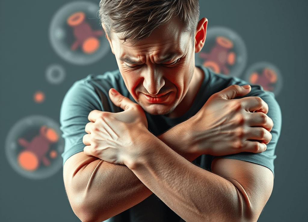 Gliederschmerz, der –