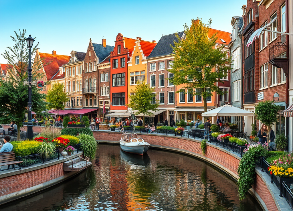 Předložka „in“ holandštině – „Ik woon in Utrecht.“ (Bydlím v&nbsp;Utrechtu.)